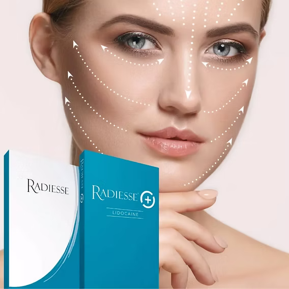 Radiesse facial contouring treatment at 88 Wellness & Aesthetics in Burleson TX