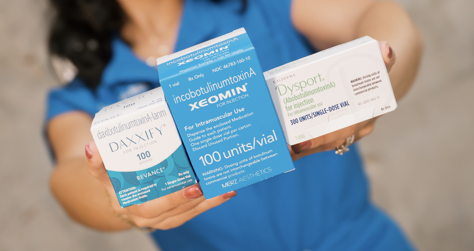 Daxxify Xeomin and Dysport neurotoxin treatments at 88 Wellness & Aesthetics in Burleson TX