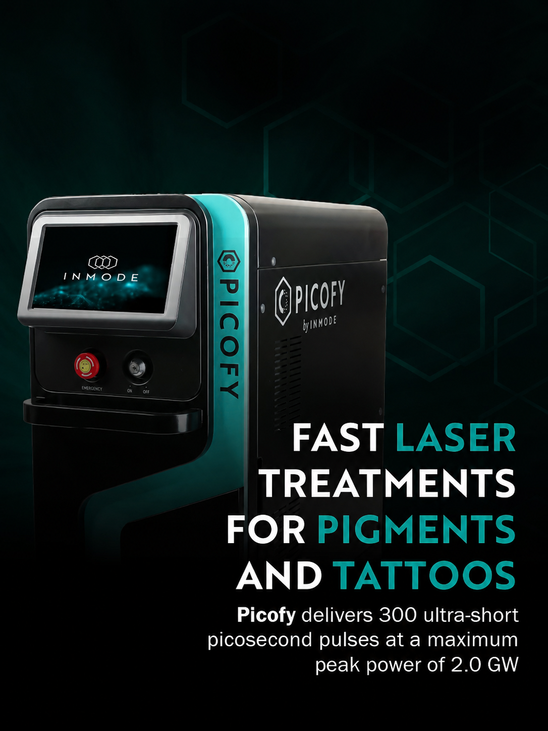 PicoFY laser treatments for pigmentation and tattoo removal at 88 Wellness & Aesthetics in Burleson TX