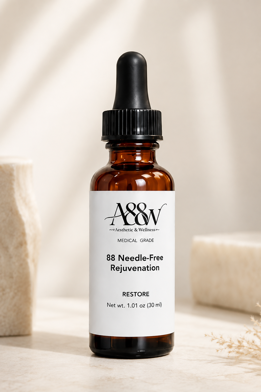 88 Needle-Free Rejuvenation medical grade skincare serum at 88 Wellness & Aesthetics in Burleson TX